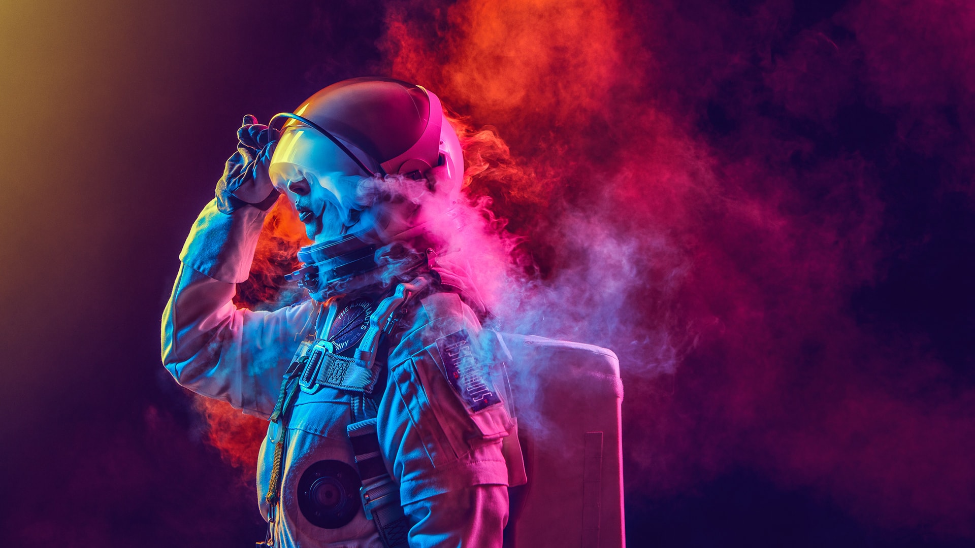 Astronaut Abstract Wallpaper for PC Laptop Desktop free Download