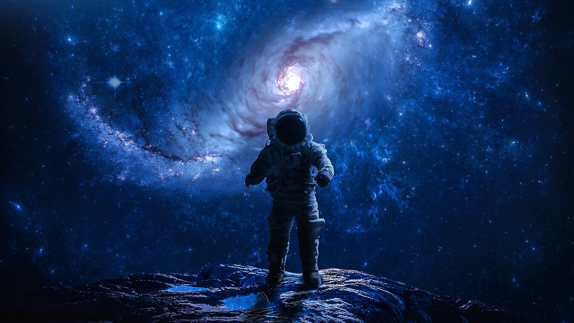 Astronaut Abstract Wallpaper for PC Laptop Desktop free Download