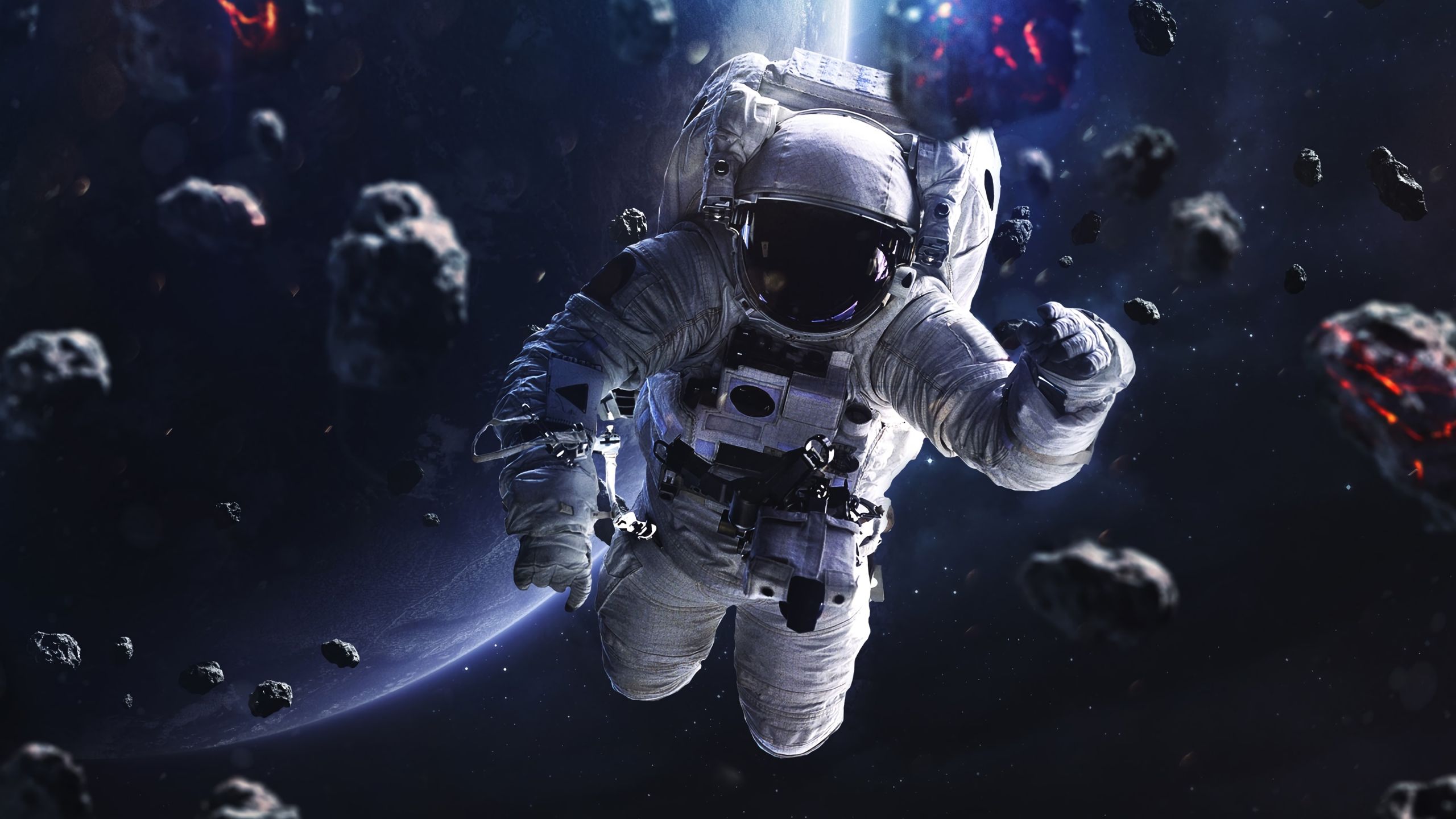 Astronaut Abstract Wallpaper for PC Laptop Desktop free Download