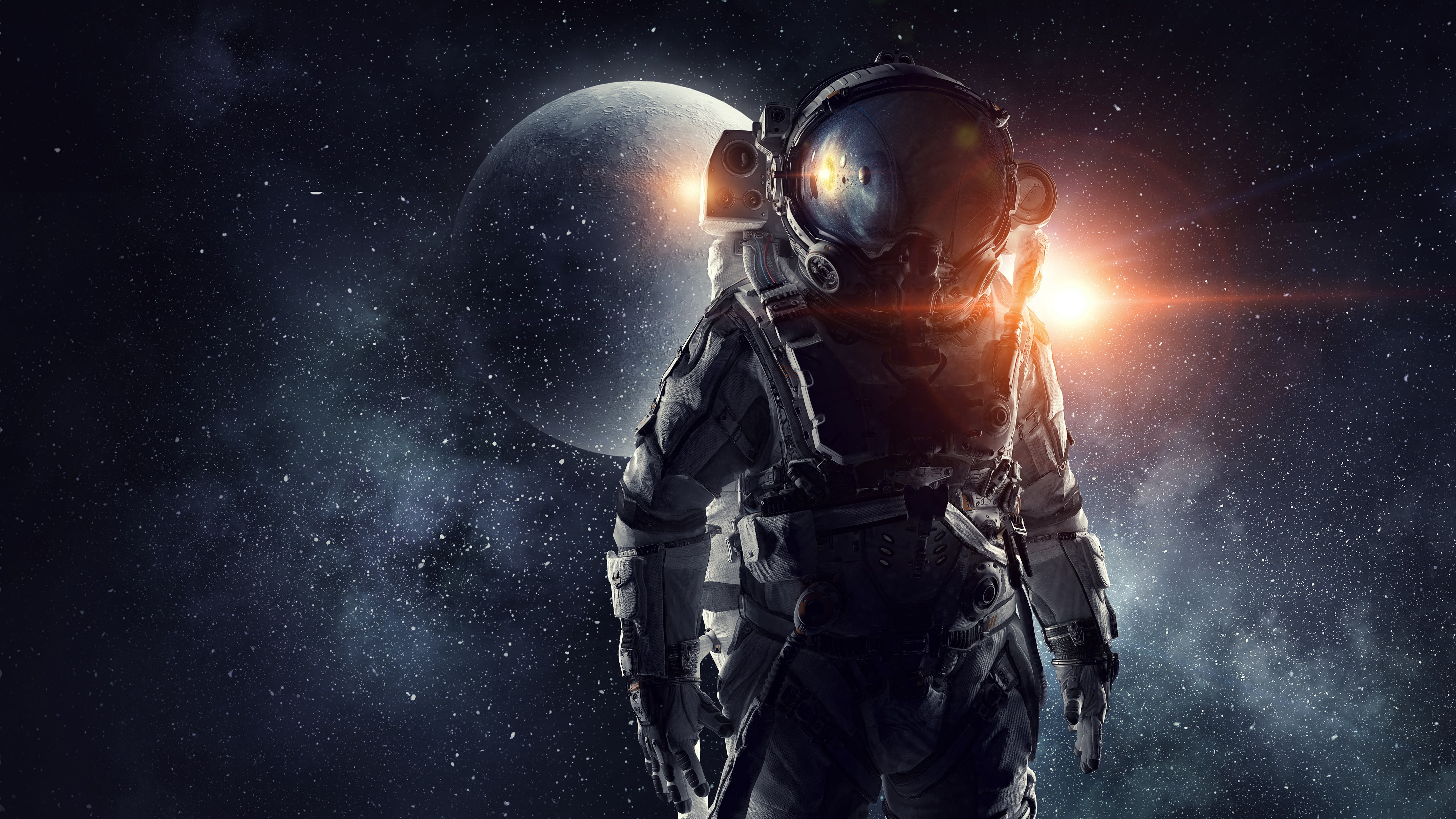 Astronaut Wallpaper 4K HD for PC Laptop Desktop free Download