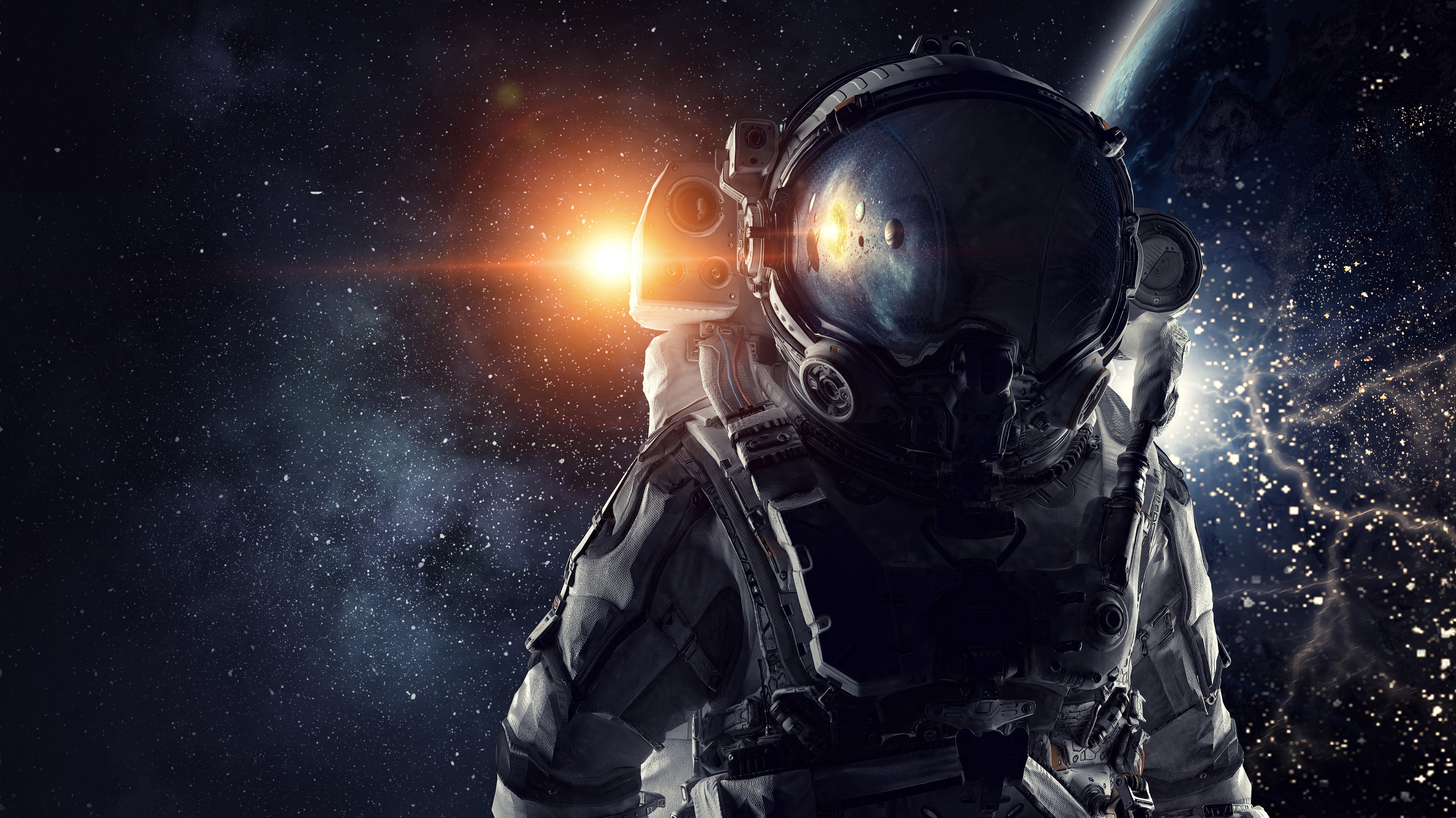 Astronaut Wallpaper 4K HD for PC Laptop Desktop free Download