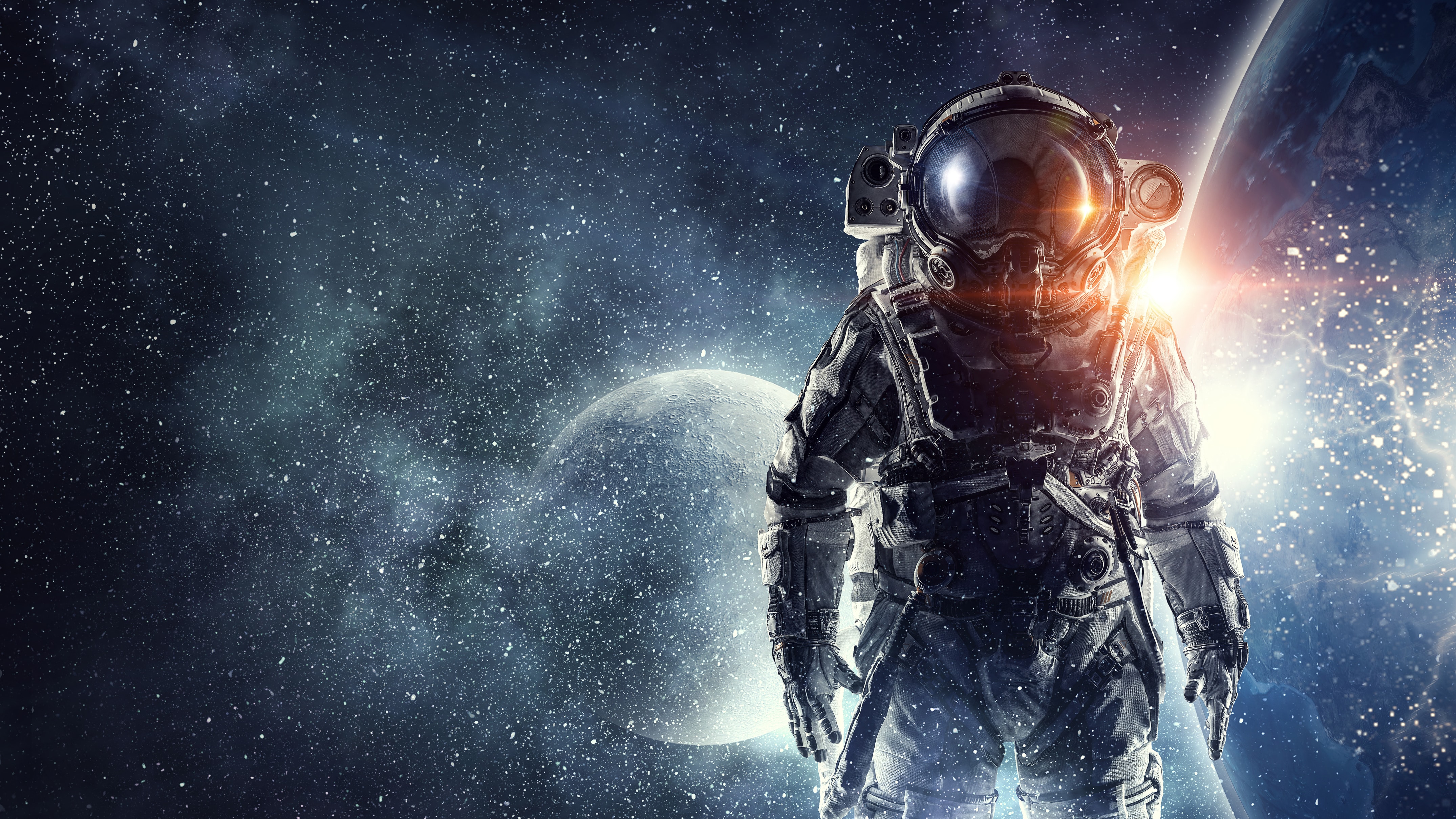 Astronaut Wallpaper 4K HD for PC Laptop Desktop free Download