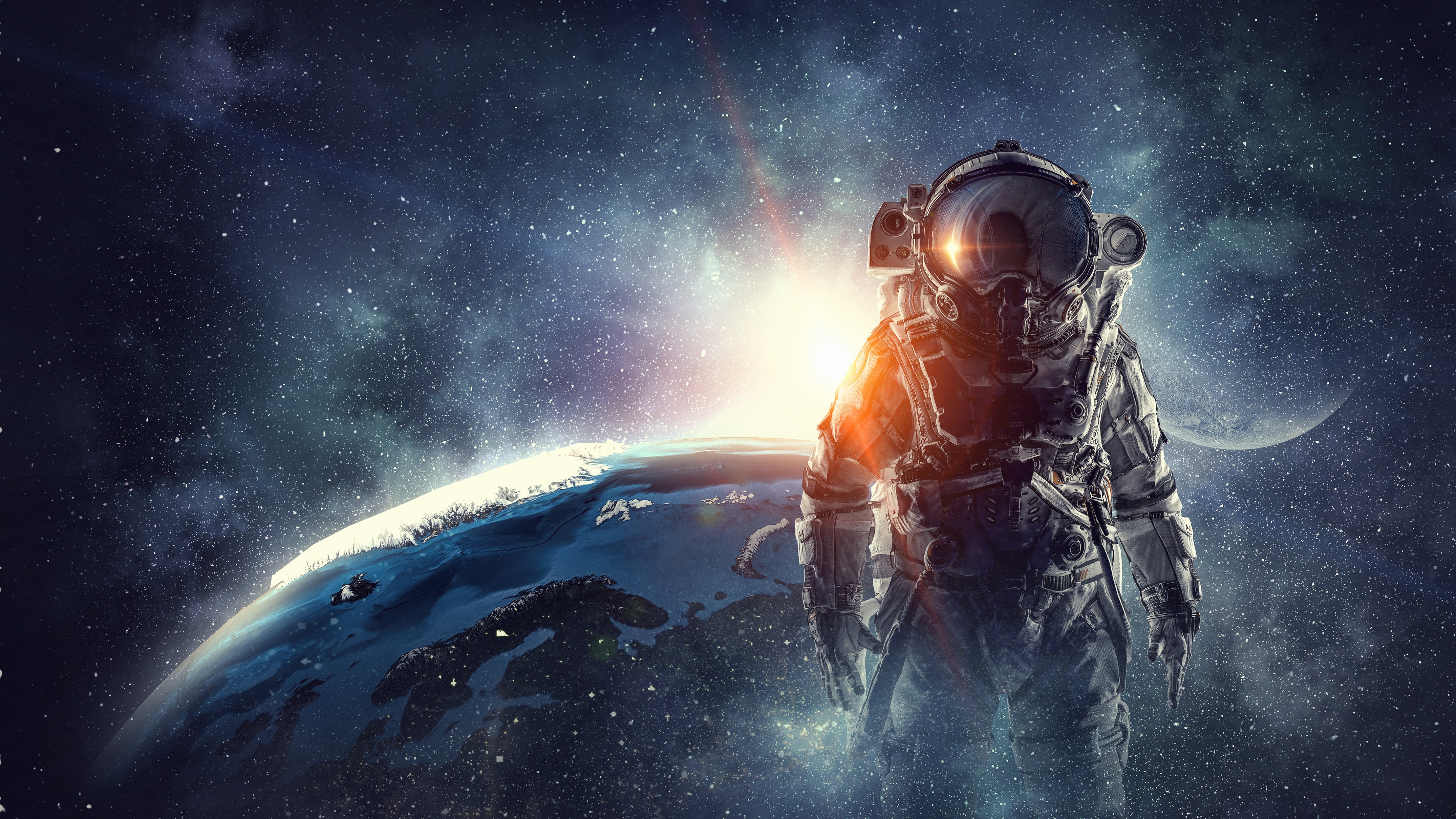 Astronaut Wallpaper 4K HD for PC Laptop Desktop free Download