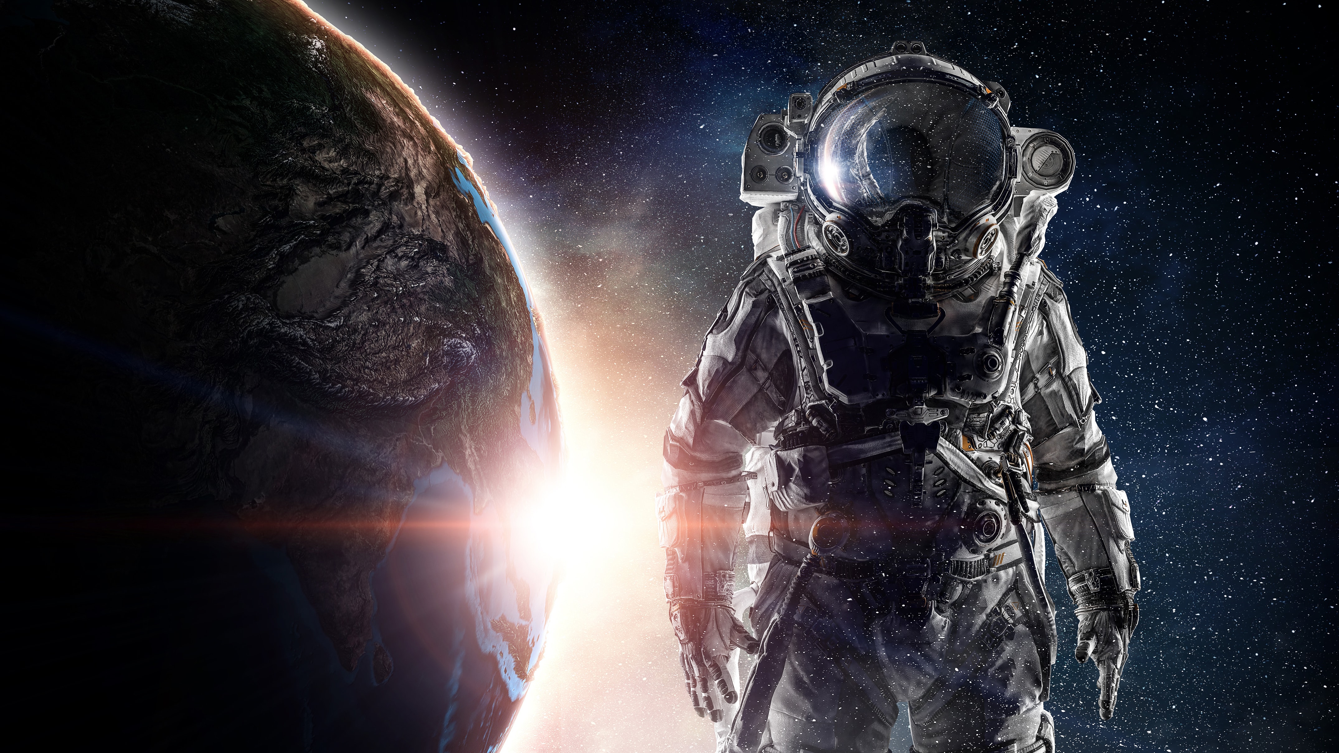 Astronaut Wallpaper 4K HD for PC Laptop Desktop free Download