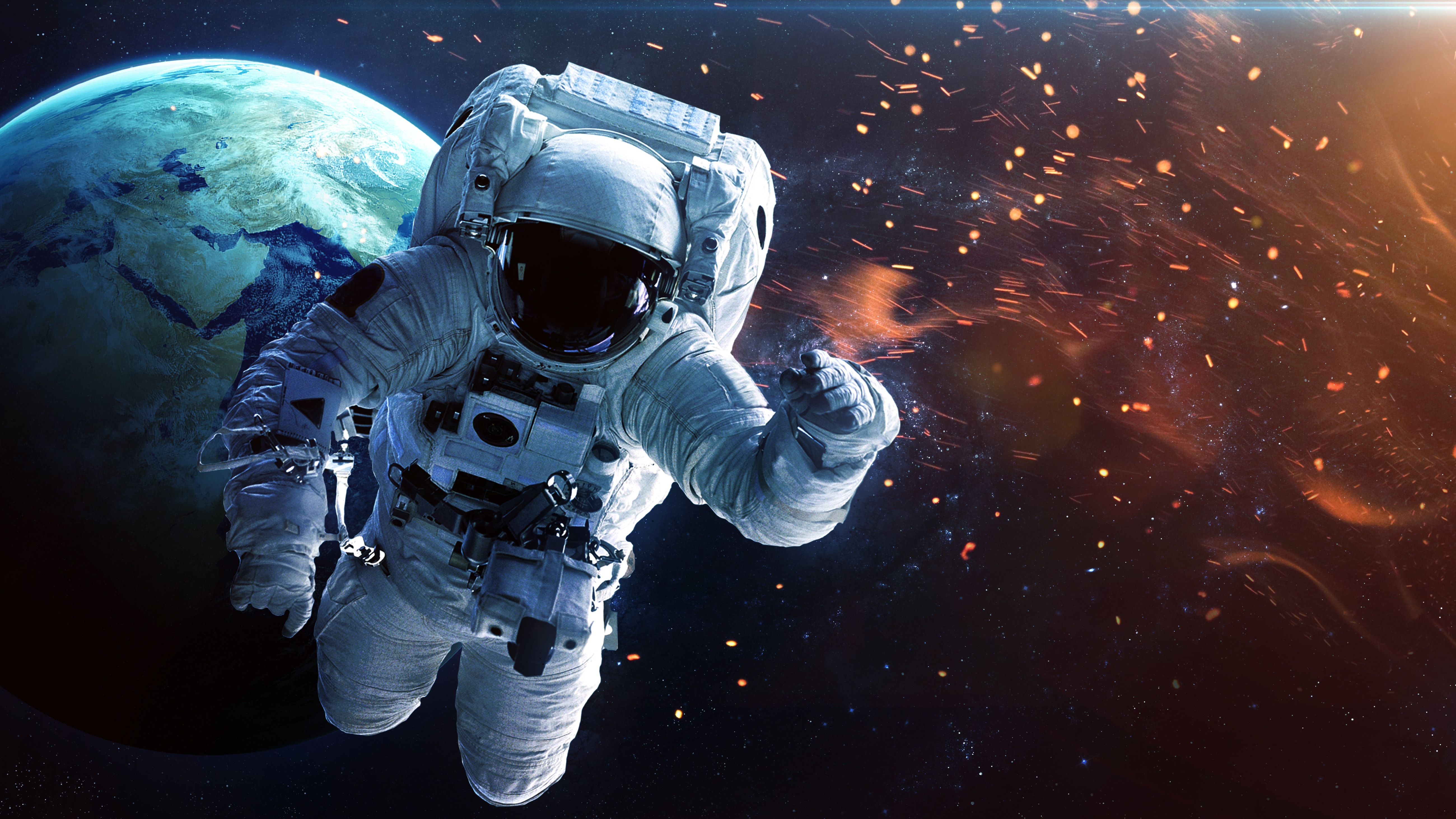 Astronaut Wallpaper 4K HD for PC Laptop Desktop free Download