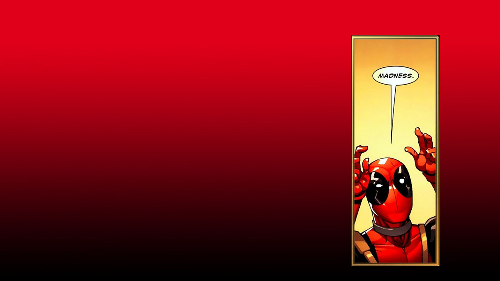 Deadpool BADGUY Wallpaper Full HD Free Download
