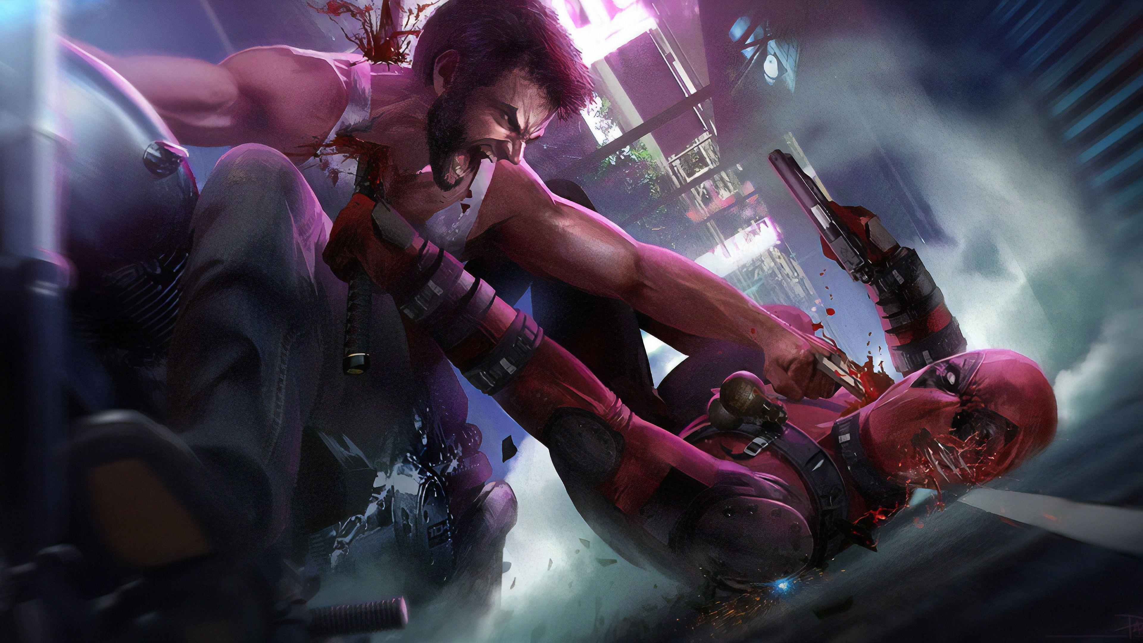 Deadpool Wolverine Wallpaper 4K HD PC Desktop Computer Laptop free Download