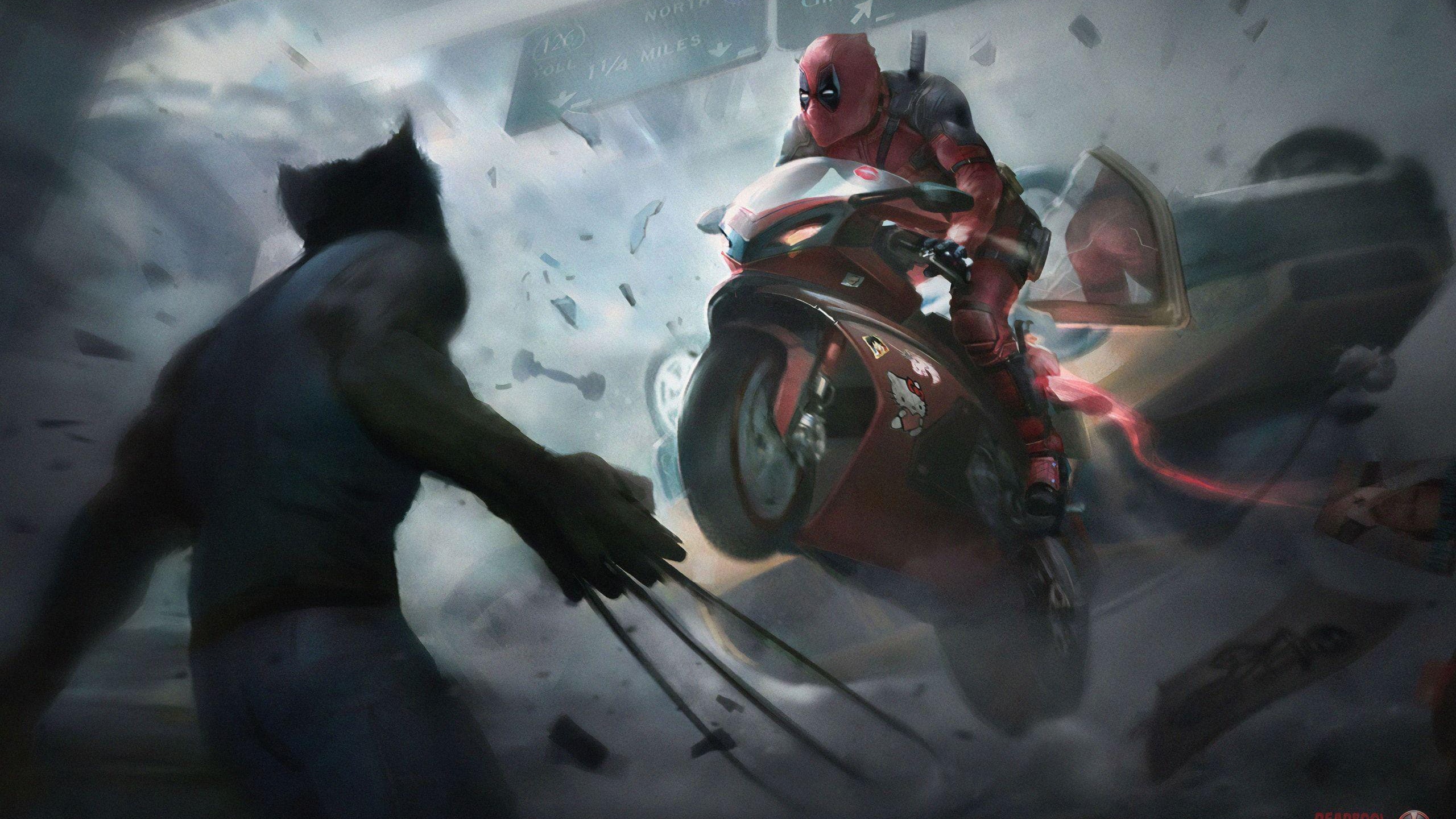 Deadpool Wolverine Wallpaper 4K HD PC Desktop Computer Laptop free Download