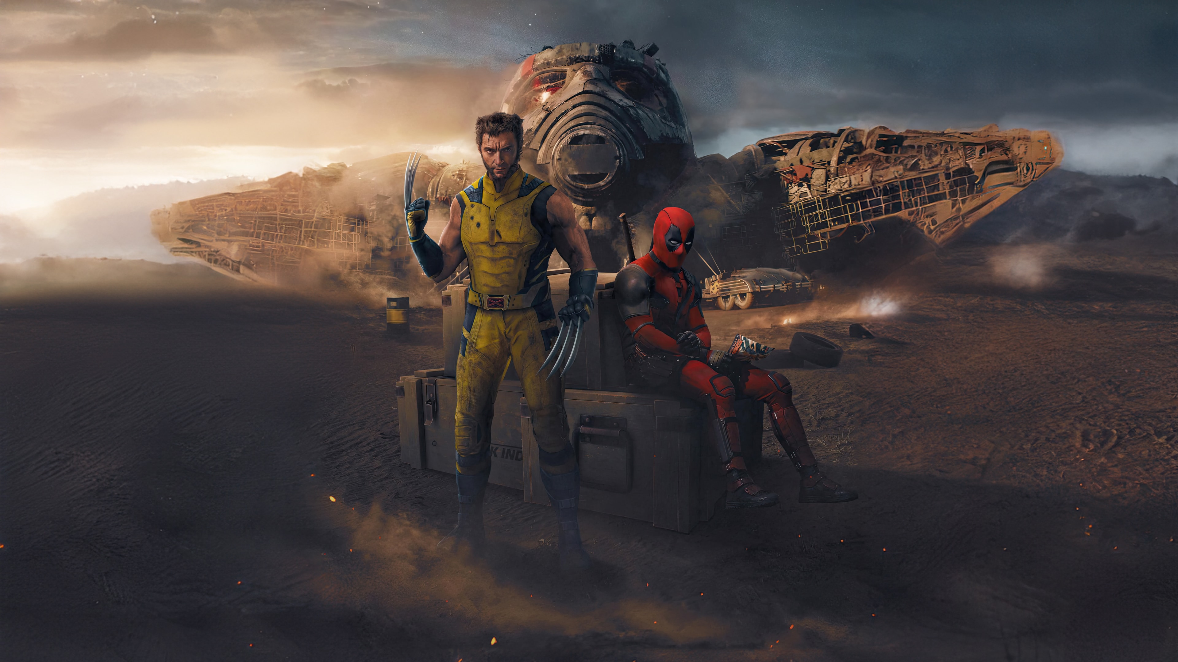 Deadpool Wolverine Wallpaper 4K HD PC Desktop Computer Laptop free Download