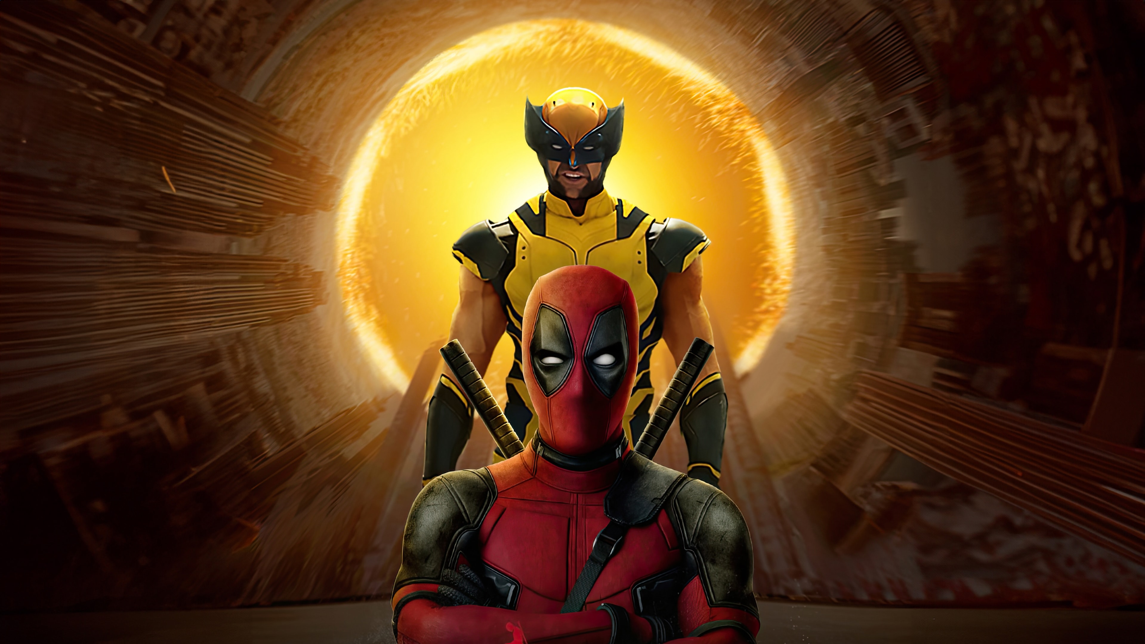 Deadpool and Wolverine Desktop Wallpaper 4K HD for PC Desktop Laptop free Download