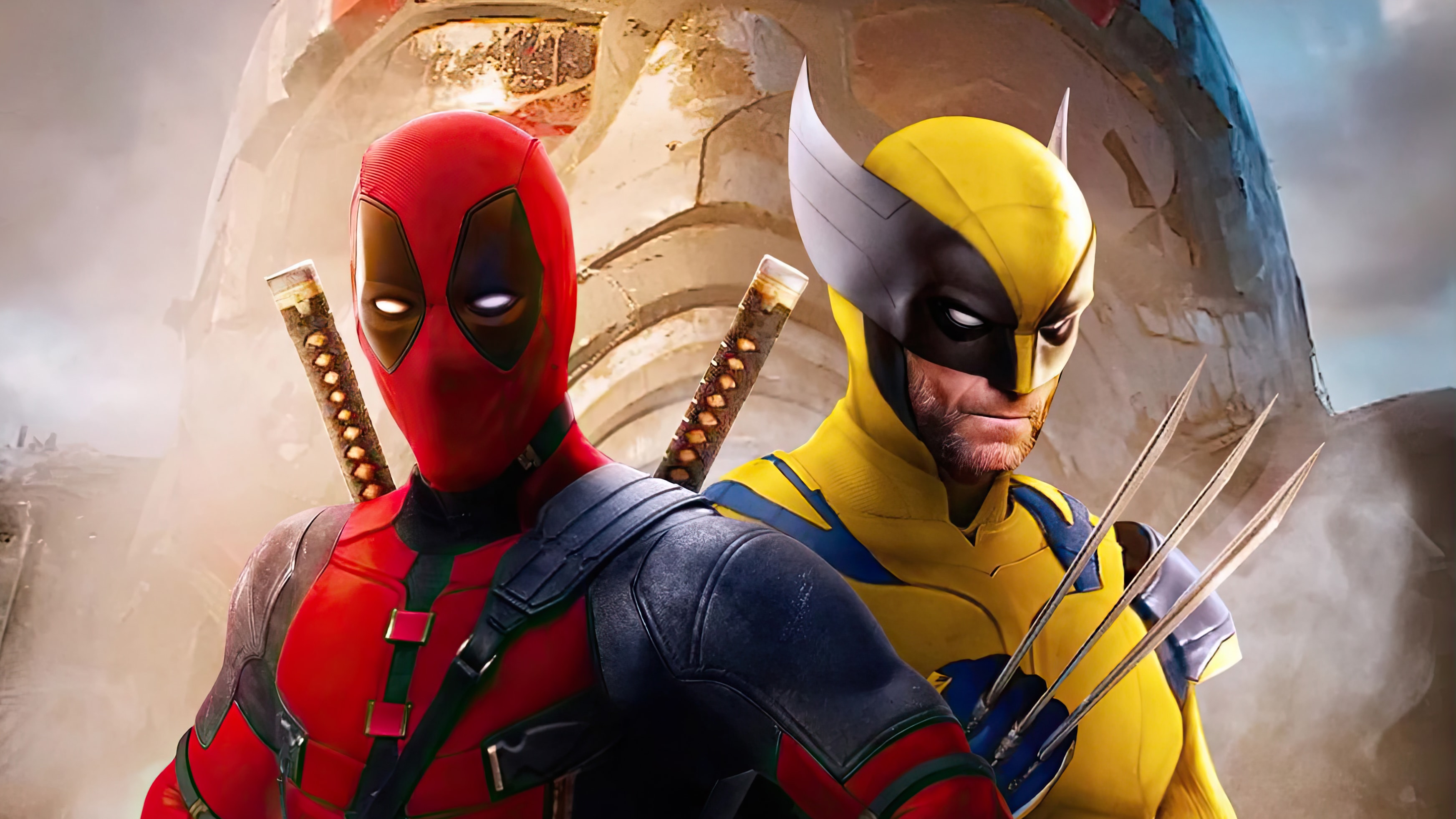 Deadpool and Wolverine Desktop Wallpaper 4K HD for PC Desktop Laptop free Download