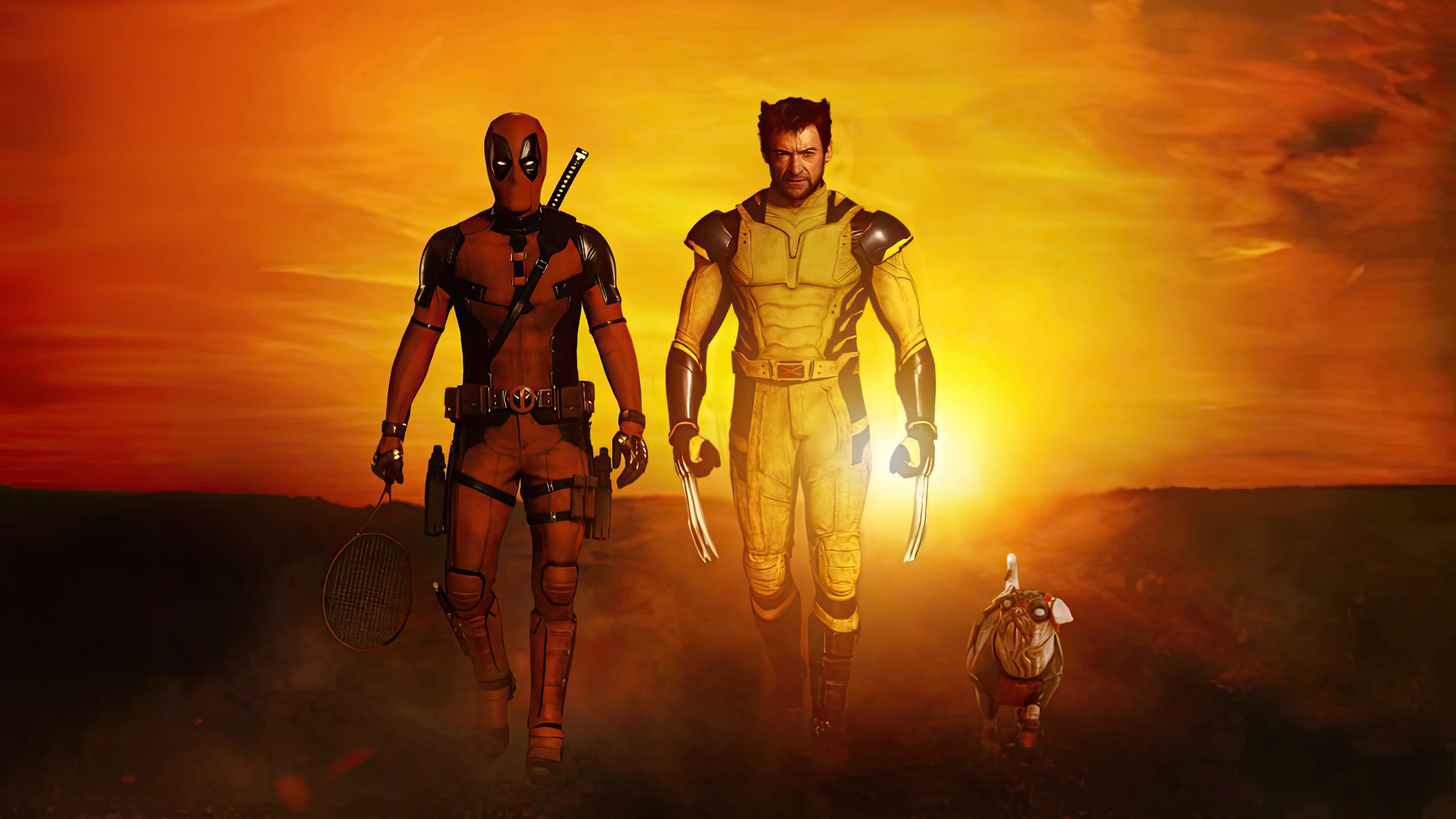 Deadpool and Wolverine Desktop Wallpaper 4K HD for PC Desktop Laptop free Download