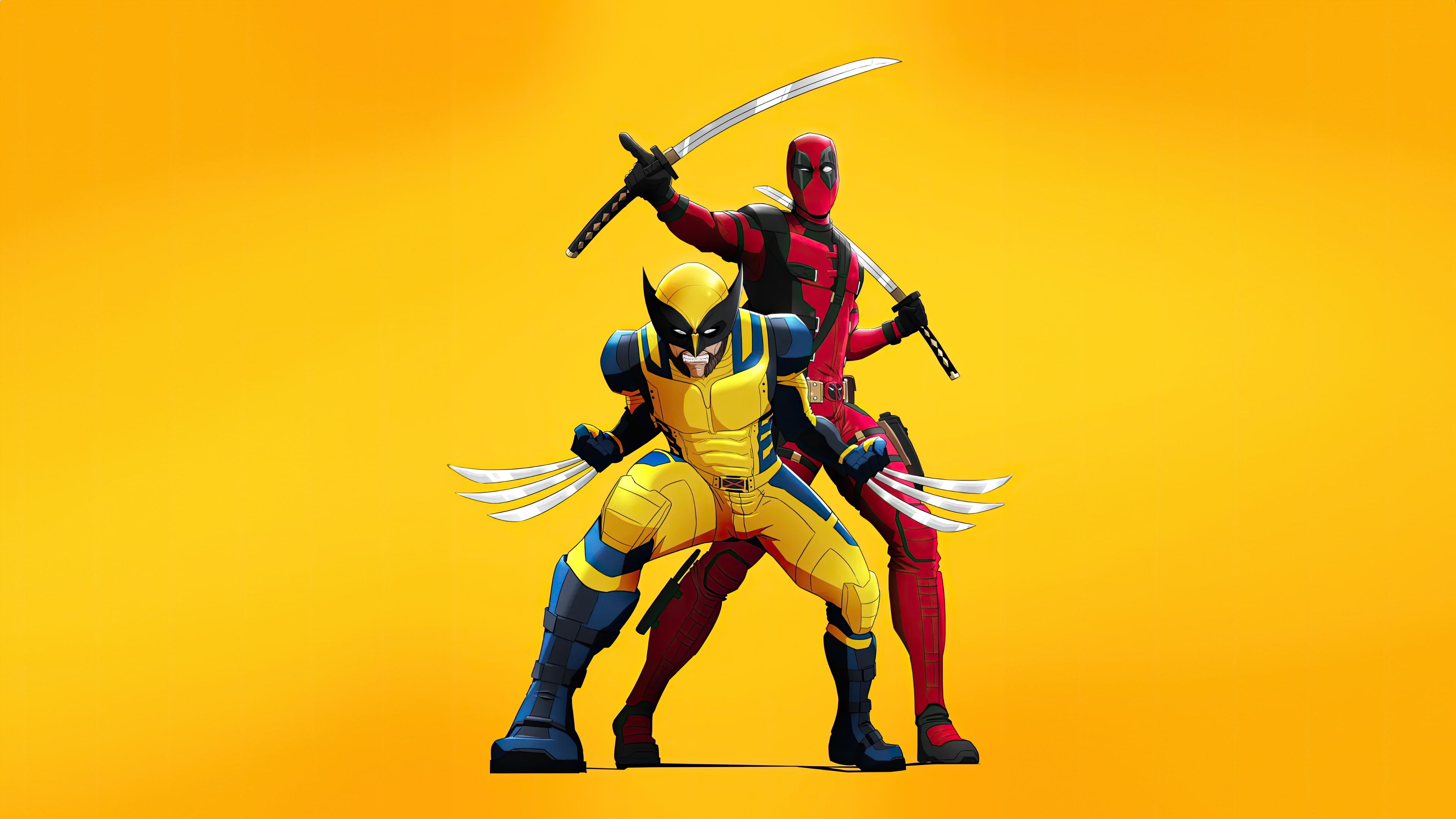 Deadpool and Wolverine Desktop Wallpaper 4K HD for PC Desktop Laptop free Download