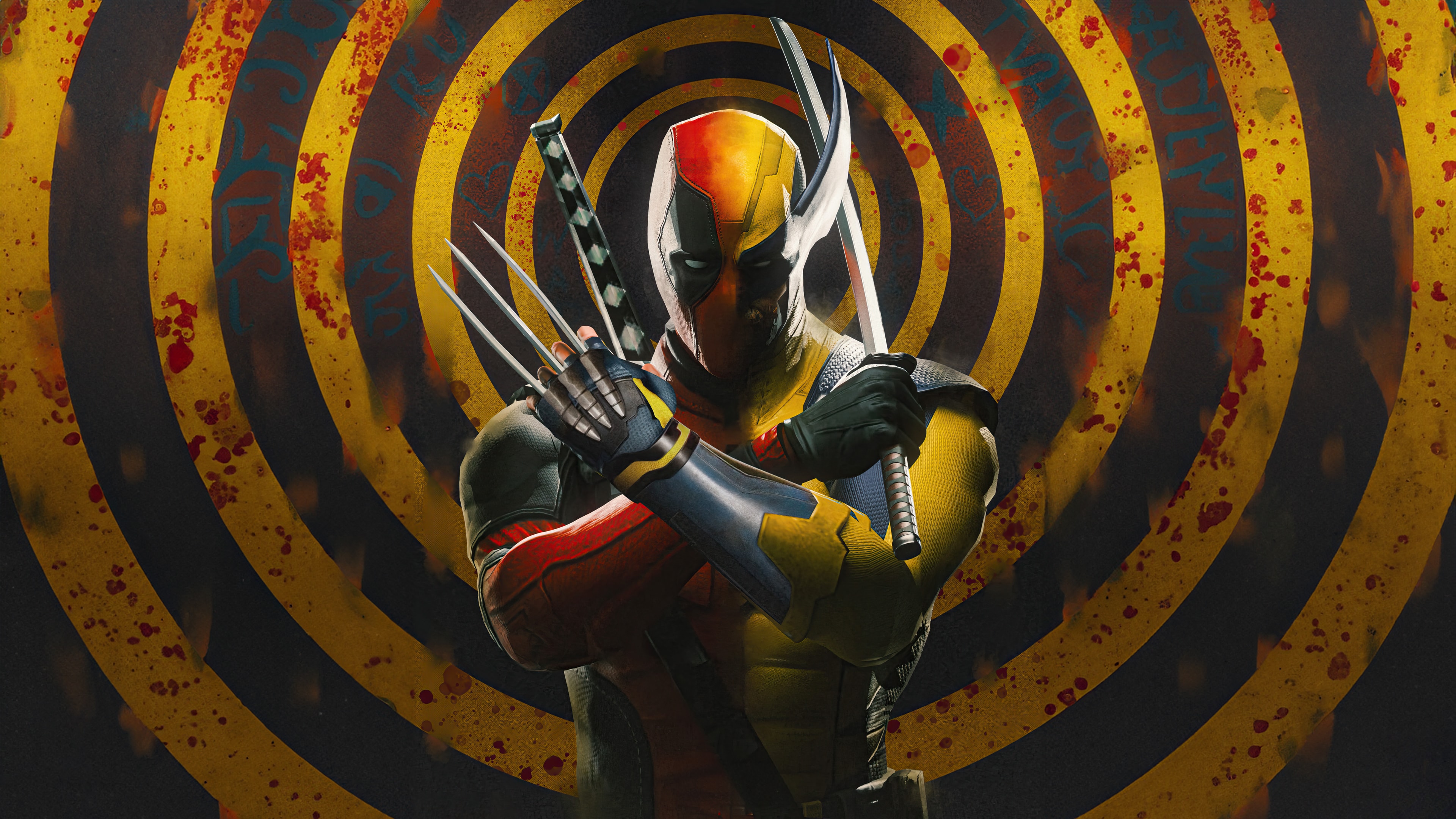 Deadpool and Wolverine Desktop Wallpaper 4K HD for PC Desktop Laptop free Download