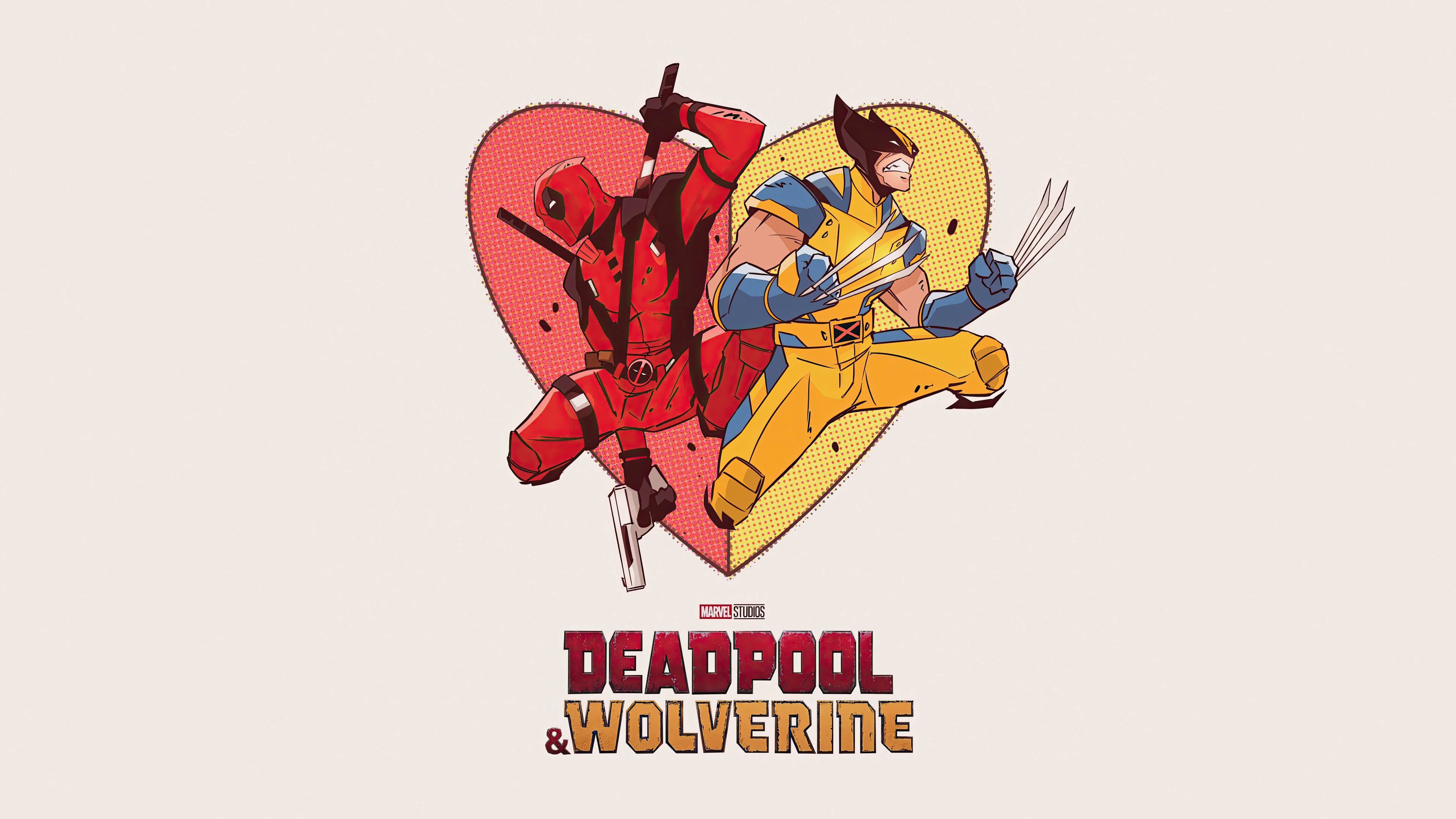 Deadpool and Wolverine Desktop Wallpaper 4K HD for PC Desktop Laptop free Download