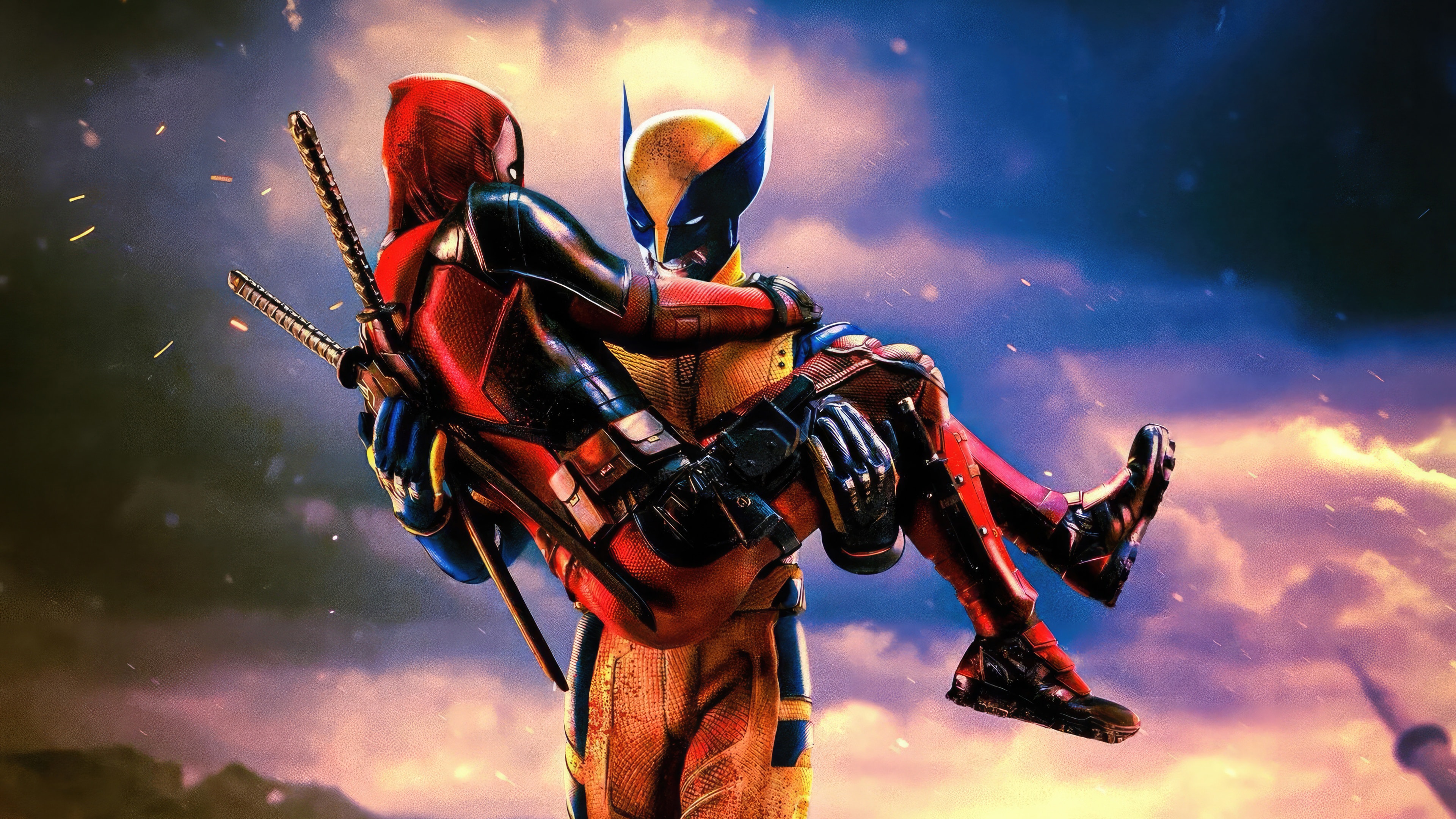 Deadpool and Wolverine Desktop Wallpaper 4K HD for PC Desktop Laptop free Download