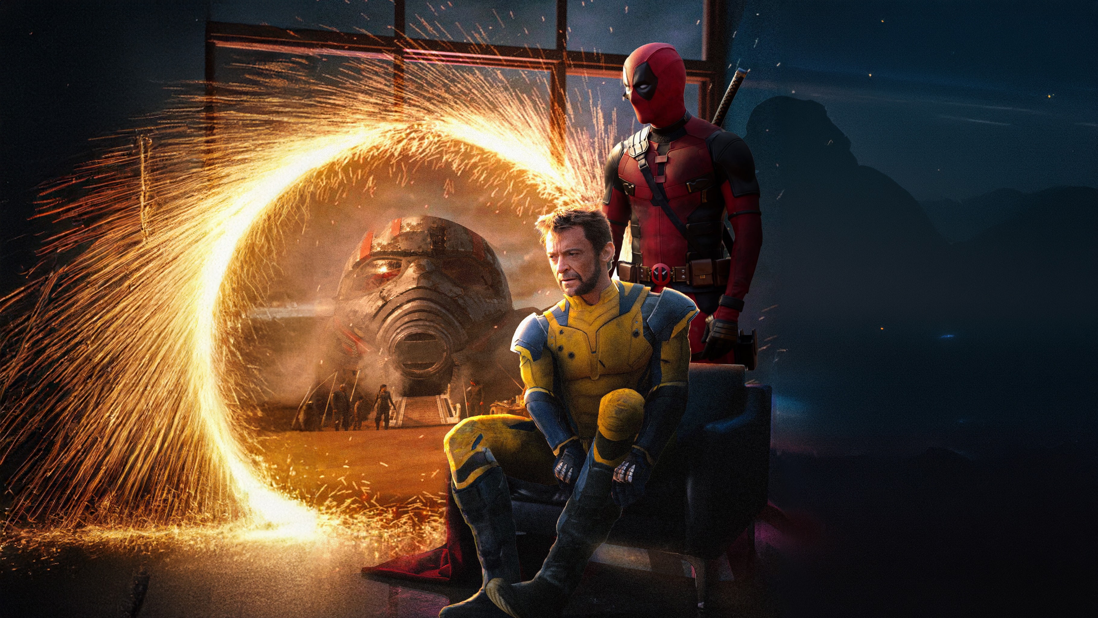 Deadpool and Wolverine Wallpaper 4K for PC Desktop Laptop free Download