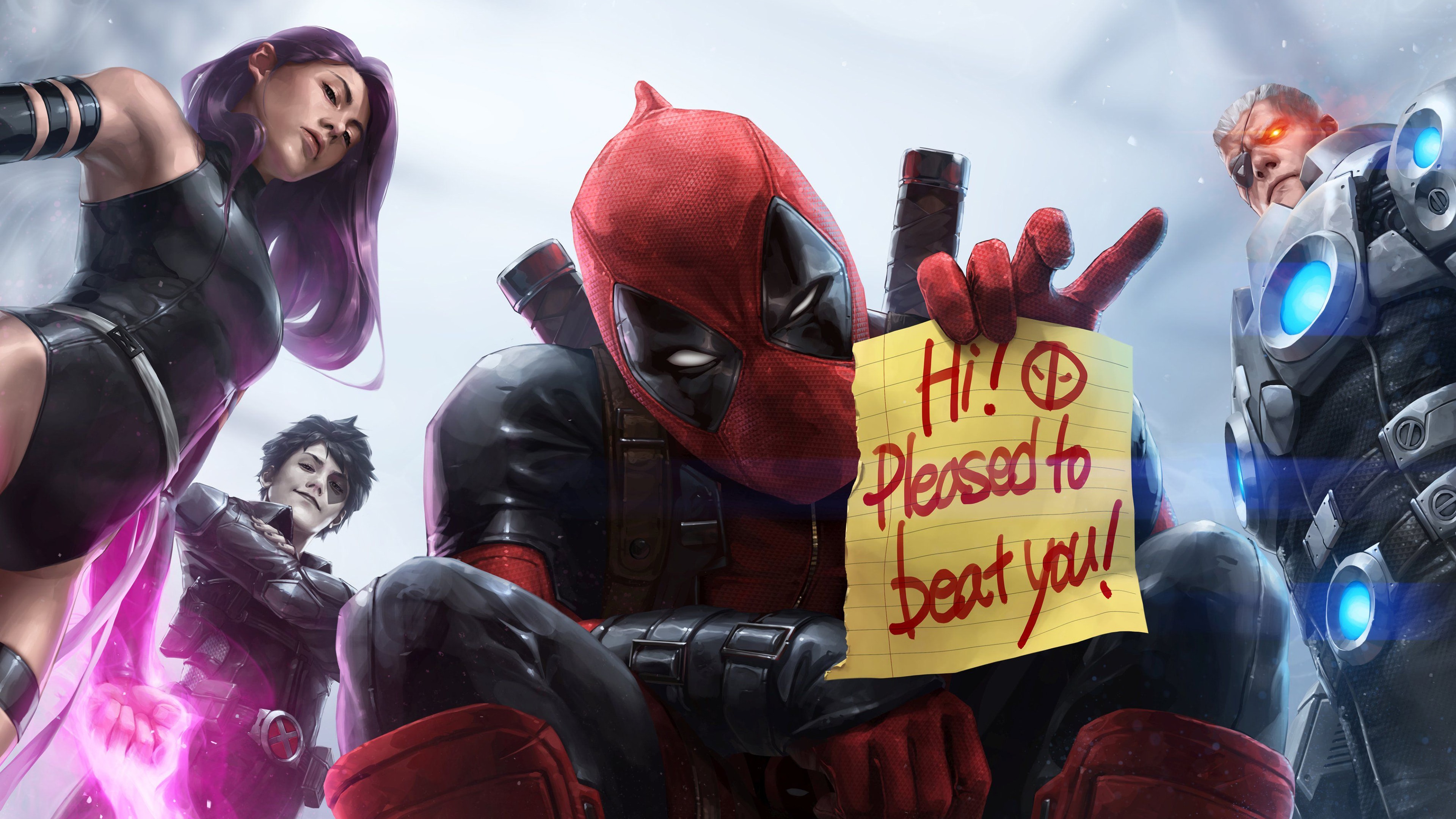 Deadpool vs Wolverine Wallpaper HD 4K for PC Desktop Laptop free Download