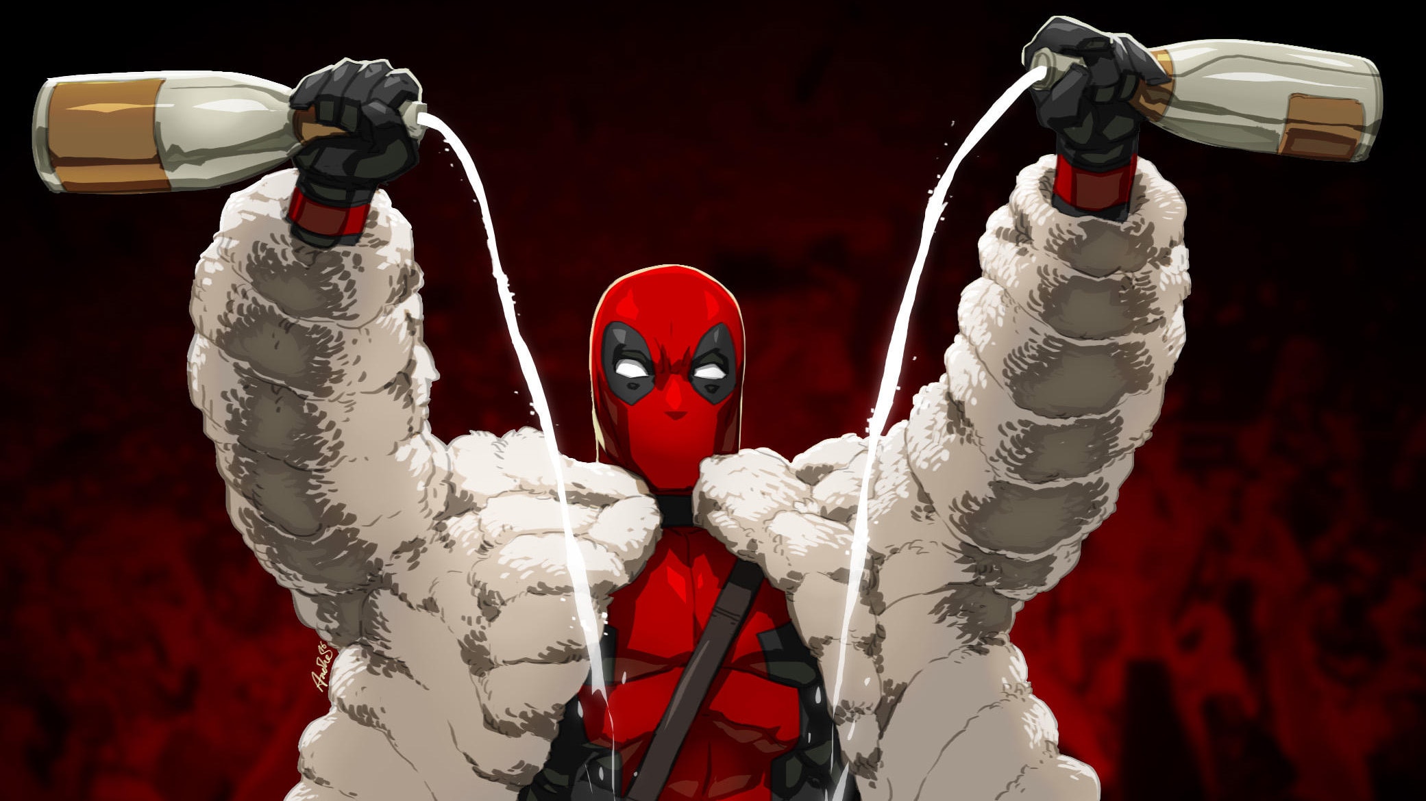 Deadpool vs Wolverine Wallpaper HD 4K for PC Desktop Laptop free Download