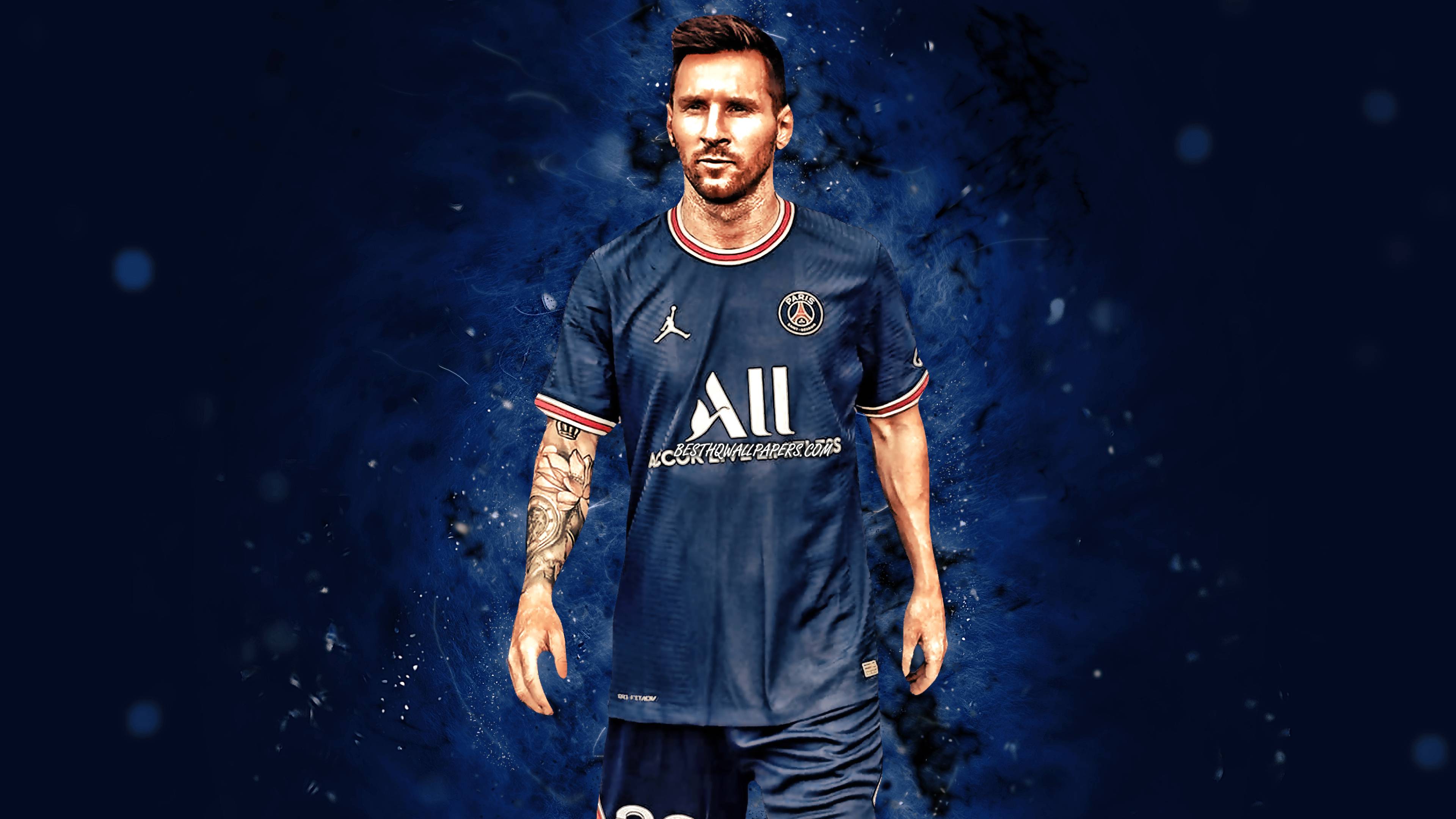 Messi Neymar Mbappe PSG Wallpaper Full HD Free Download