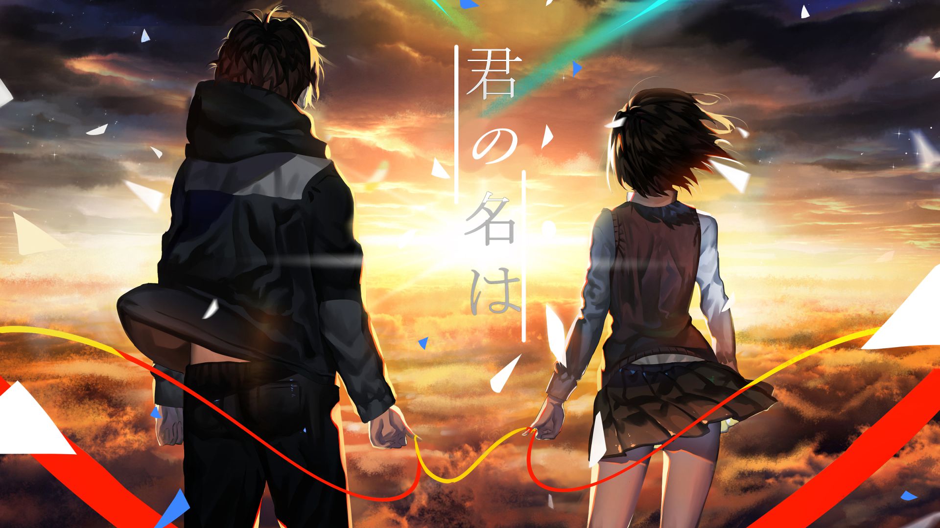 Makoto Shinkai Kimi No Na Wa Wallpaper Full HD Free Download