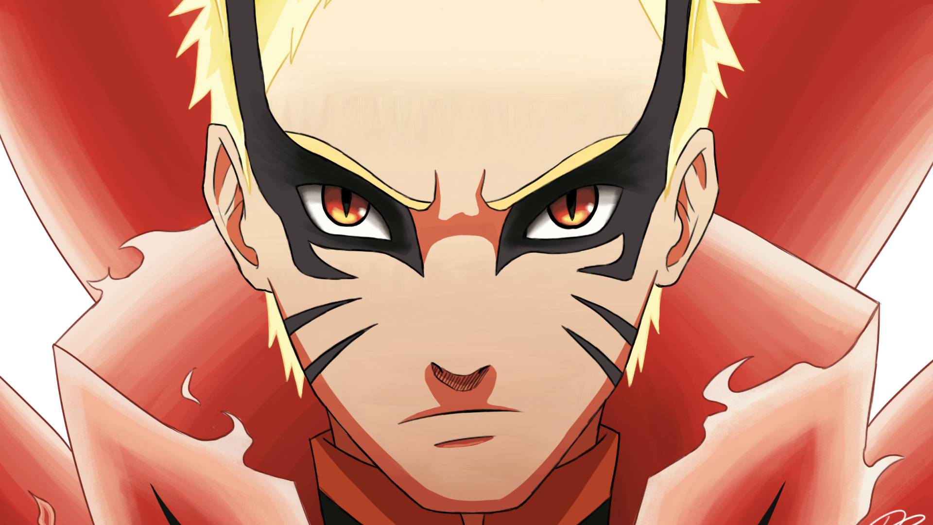 Naruto Baryon Mode Wallpaper Free Download PC Laptop