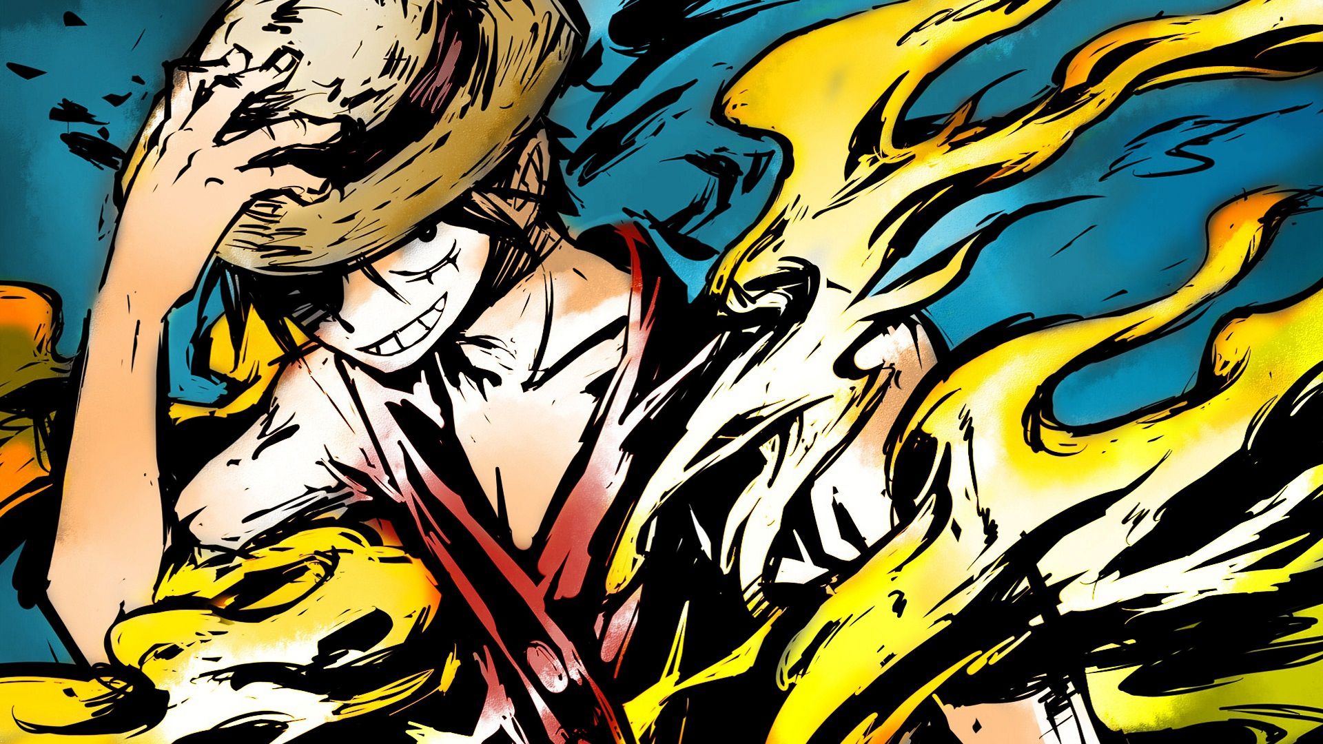 luffy hd free wallpaper for desktop 