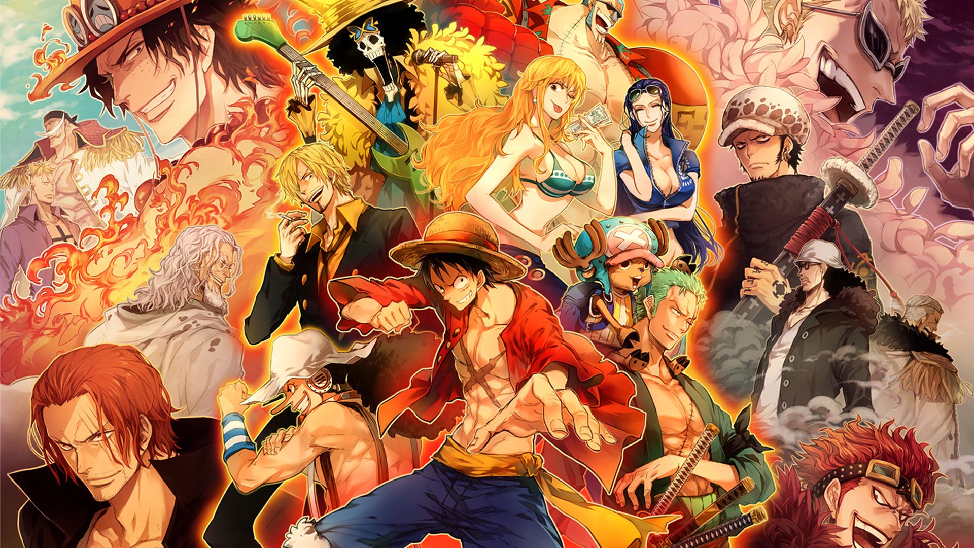 One Piece #anime #1080P #wallpaper #hdwallpaper #desktop