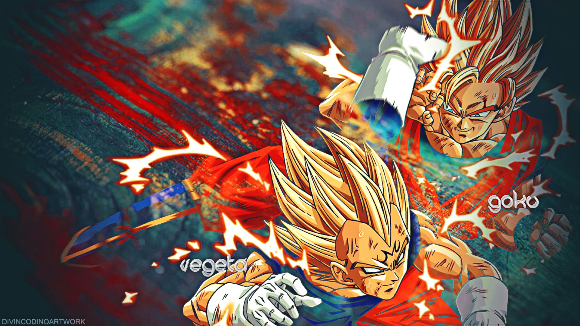 HD wallpaper: Dragon Ball, Vegeta, Dragon Ball Z, Son Goku