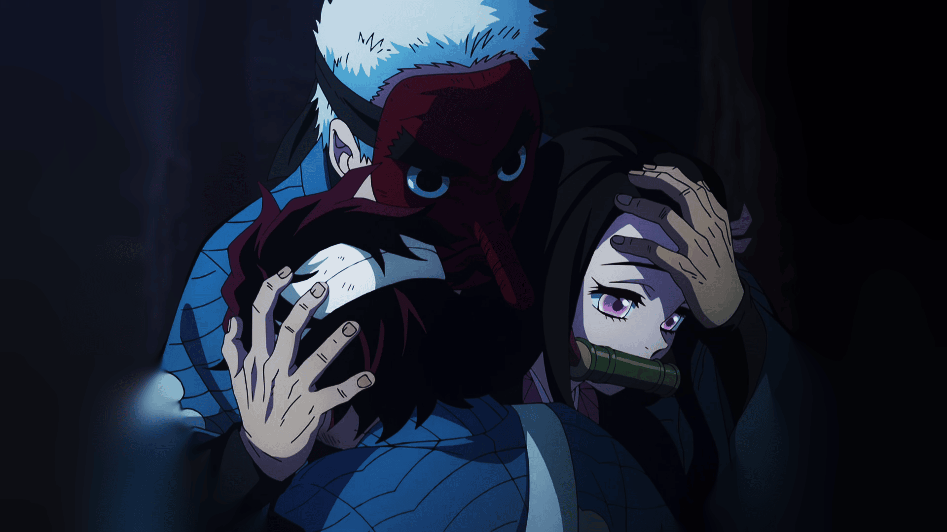 Tanjiro Inosuke Nezuko Demon Slayer Wallpapers full HD Free Download