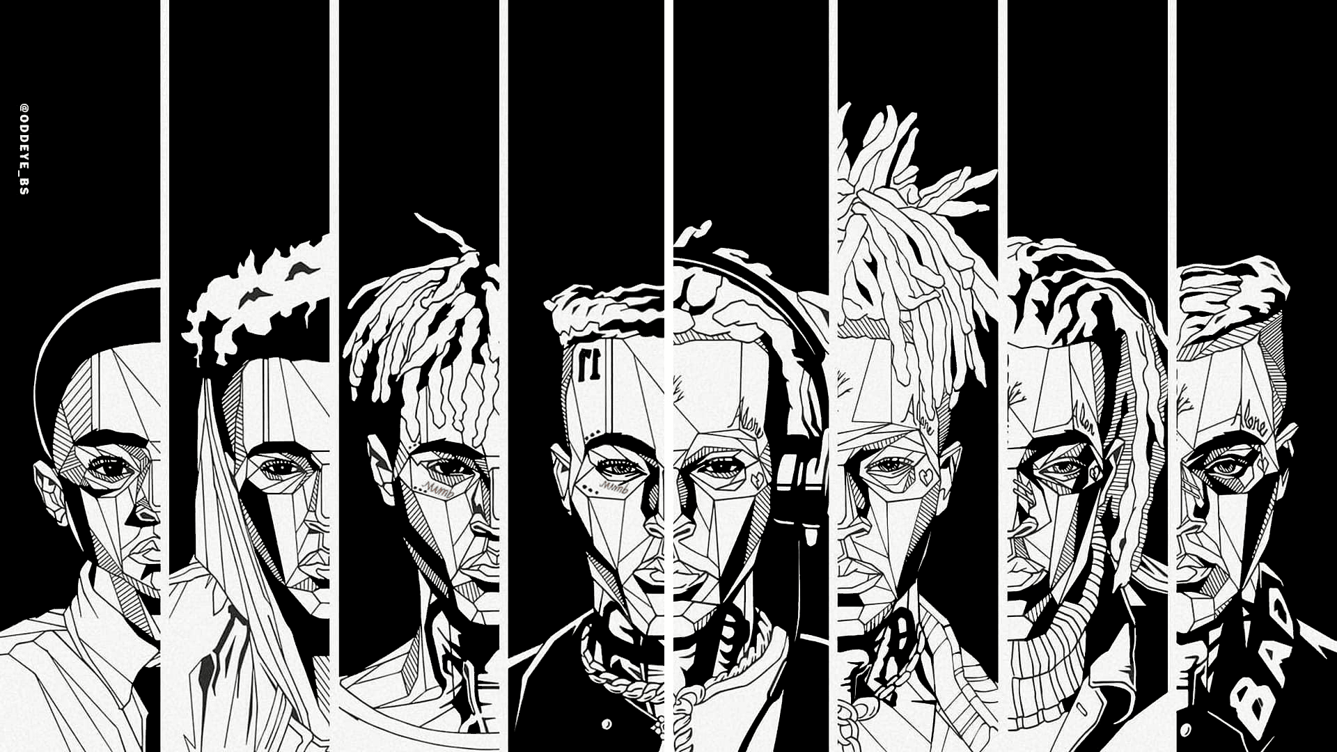 XXXTentacion Wallpaper Full HD Free Download